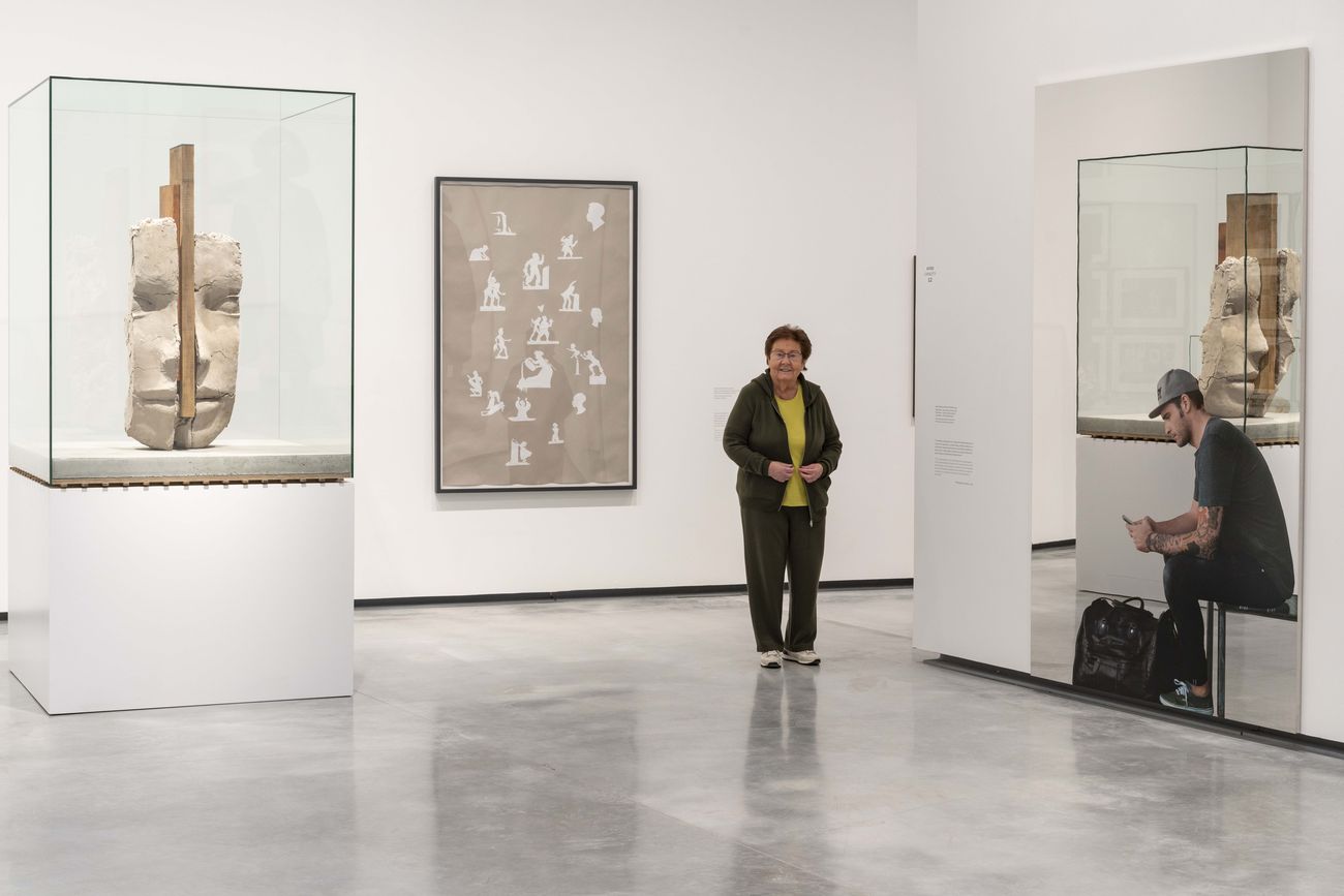 Helga de Alvear. Photo Luis Asín La mostra per i 100 anni di Joseph Beuys in Spagna