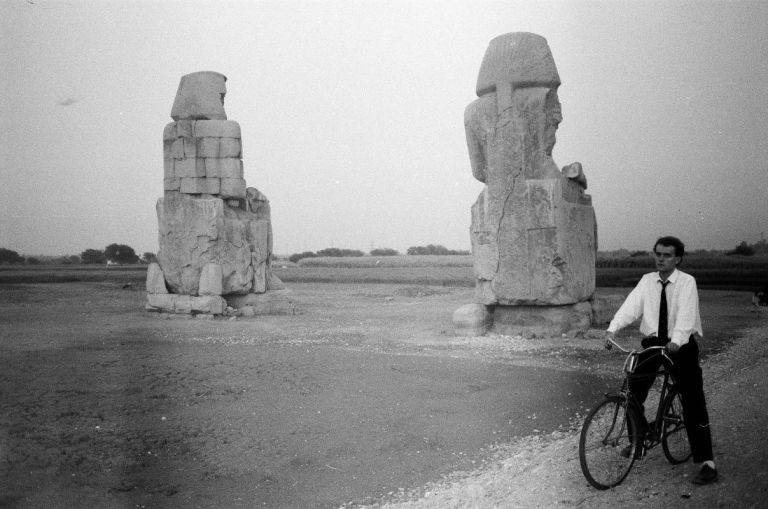 I colossi di Memnone, Luxor, Egitto 1984 © 2021 Hans Georg Berger