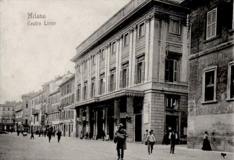 Il Teatro Lirico di Milano a inizio Novecento