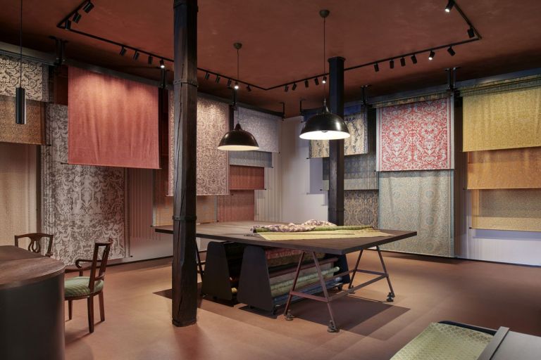 Il nuovo showroom Fortuny, Venezia. Photo Colin Dutton. Courtesy Fortuny