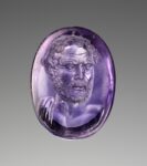 Intaglio with Bust of Demosthenes, Roman, about 25 B.C.