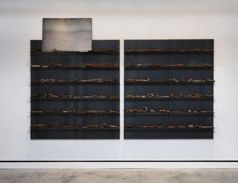 Jannis Kounellis, Untitled (Diptych), 1994. Courtesy Magazzino Italian Art, New York. Photo Marco Anelli © 2017