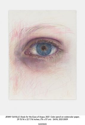 Jenny Saville, Study for the Eyes of Argus, 2021 © Jenny Saville. Photo Prudence Cuming Associates. Courtesy l'artista & Gagosian