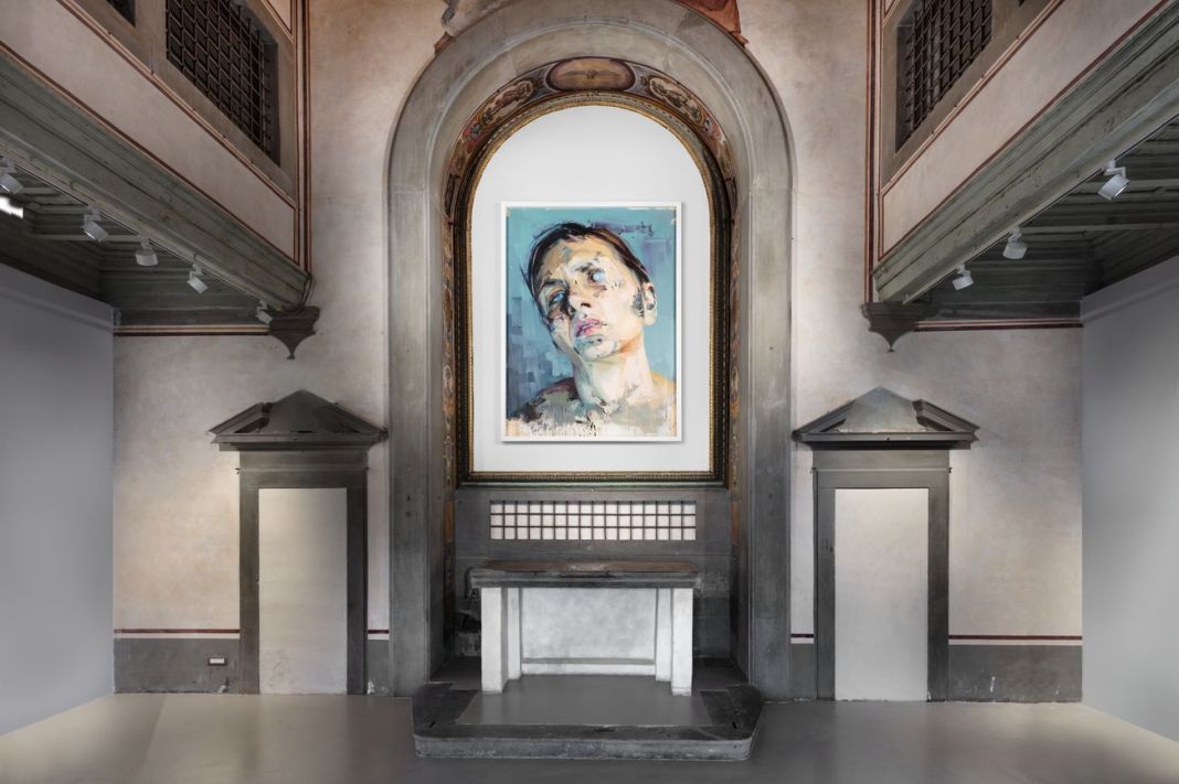 Jenny Saville. Exhibition view at Museo Novecento, Firenze 2021 © Jenny Saville. Photo Sebastiano Pellion di Persano. Courtesy Gagosian