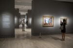 La macchina Magritte. Exhibition view at Museo Nazionale Thyssen Bornemisza, Madrid 2021