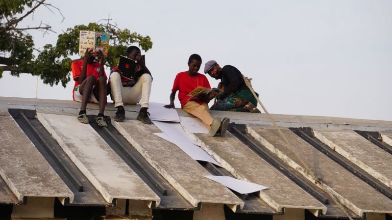 Laboratoire Agit’art Ecole Manguiers, Dakar © Theo Petroni