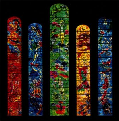 Le vetrate di Marc Chagall alla Fraumünster di Zurigo