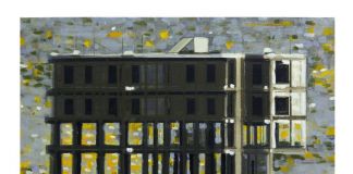 Luca Pancrazzi, Beirut, 2012, olio su tela, cm 40x50
