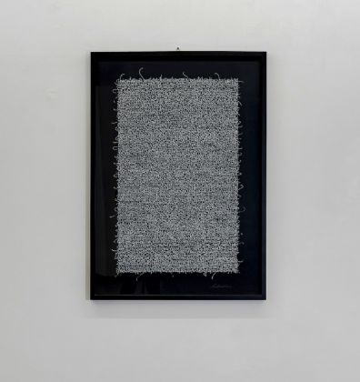 Luca Barcellona, Trama meditativa, 2021, gouache on paper, 70x100 cm