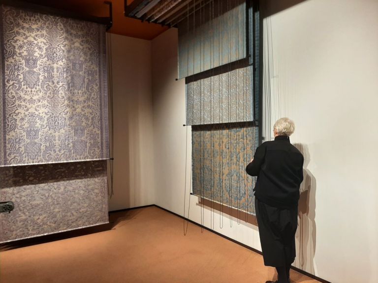 Presentazione del nuovo showroom Fortuny, Venezia 2021. Photo Arianna Testino