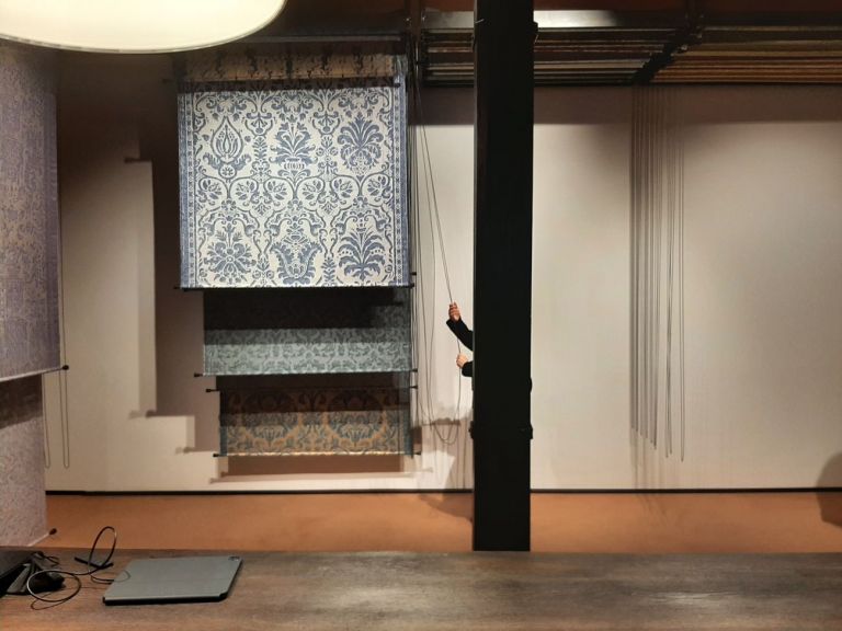 Presentazione del nuovo showroom Fortuny, Venezia 2021. Photo Arianna Testino