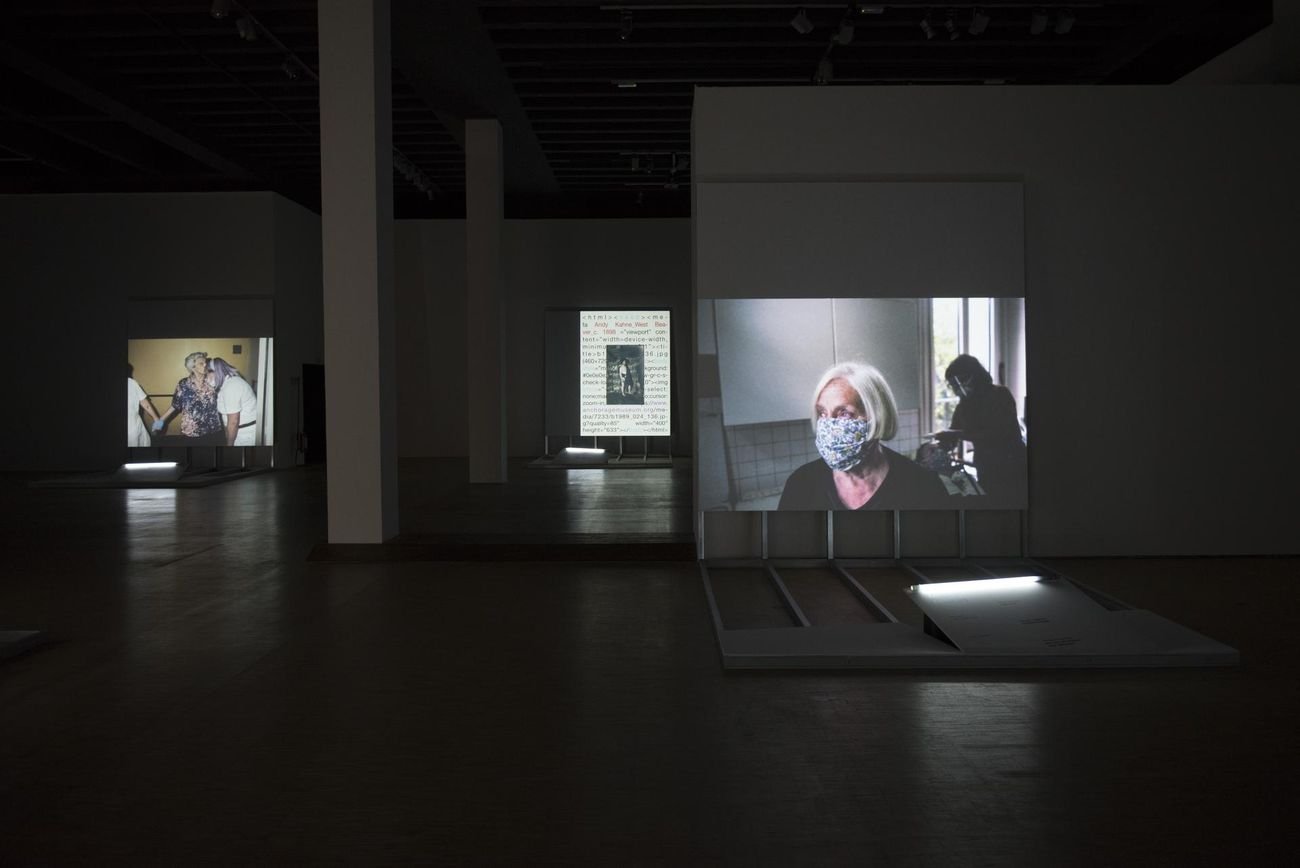 Refocus. Exhibition view at Triennale, Milano 2021. Photo © Cosimo Quartana. Exhibition, multimedia and graphic design by Dotdotdot