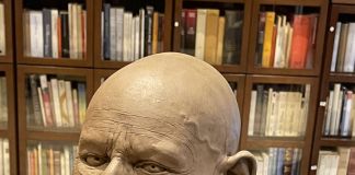 Ricostruzione del volto di S. Ambrogio