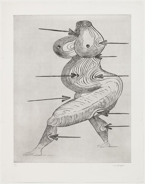 Sainte Sebastienne, Louise Bourgeois, 1992 CC MoMA