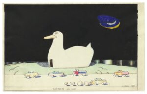 Disegnatore, critico e scrittore. Mostra su Saul Steinberg a Milano