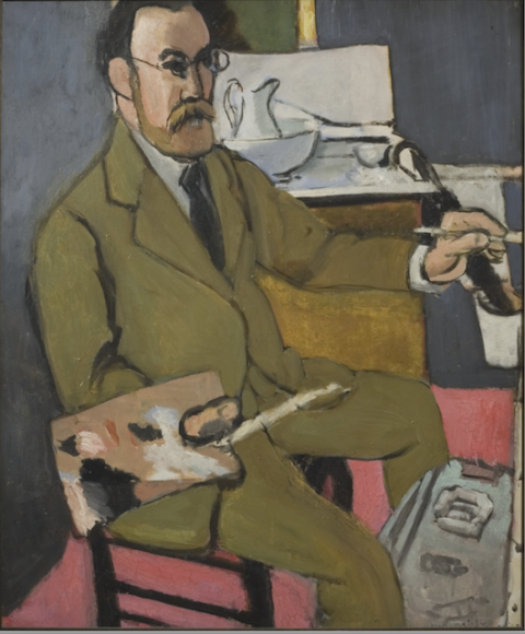 Henri Matisse Self Portrait 1918