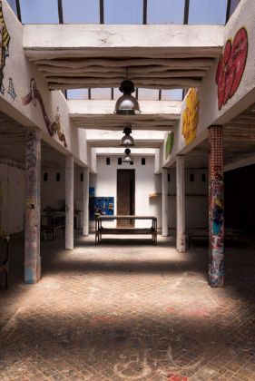 Una veduta degli studi della Fondation Montresso★ per gli artisti in residenza. Photo Cyril Boixel