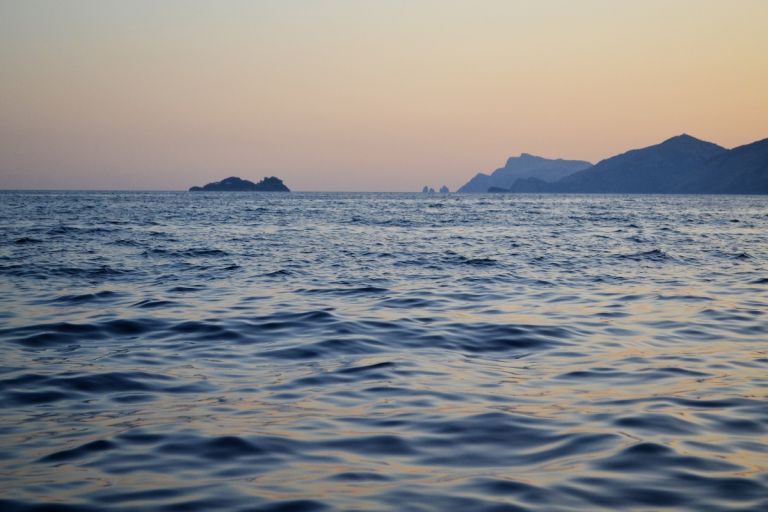 Veduta da Cala La Gavitella Praiano