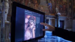 Progetto Visea. Ai Musei Capitolini gli affreschi raccontano se stessi tramite app