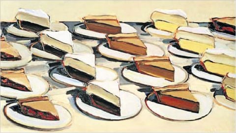 Wayne Thiebaud, Pies