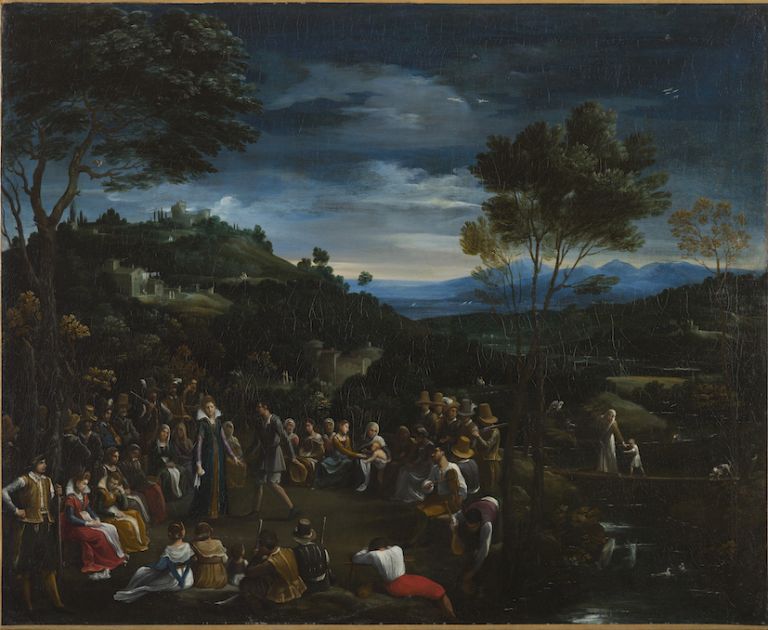 Guido Reni, Danza campestre, 1605-1606, olio su tela, 81 x 99 cm, Roma, Galleria Borghese, ph. Mauro Coen, © Galleria Borghese