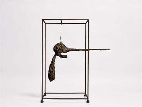 Alberto Giacometti, Le Nez, 1947-1965. Courtesy Sotheby's