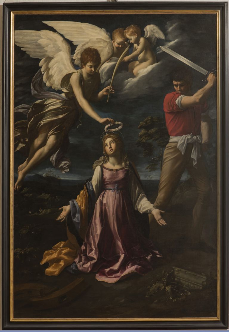 Guido Reni, Il martirio di santa Caterina d'Alessandria, 1605-1606, olio su tela, 277 x 195 cm, Albenga, © Museo Diocesano di Albenga (SV)