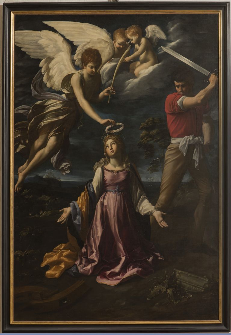 Guido Reni, Il martirio di santa Caterina d'Alessandria, 1605-1606, olio su tela, 277 x 195 cm, Albenga, © Museo Diocesano di Albenga (SV)