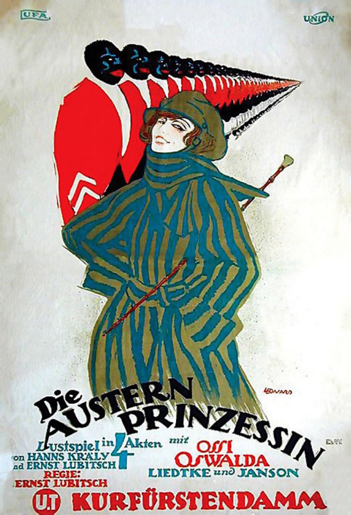 Locandina del film “Die Austernprinzessin”, 1919