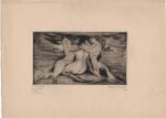 Alberto Martini Le tre sirene, 1911, prova d_artista I stato, punta secca, cm 25.5x34.8