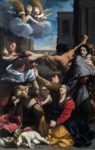 Guido Reni, Strage degli innocenti, 1611, olio su tela, 268 x 170 cm, su concessione del Ministero della Cultura-Pinacoteca Nazionale di Bologna, ph. Marco Baldassari, © su concessione del Ministero della Cultura – Pinacoteca Nazionale di Bologna