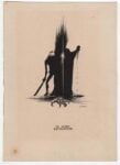 Alberto Martini Le coevr revelateur, cm 18.5x25.6