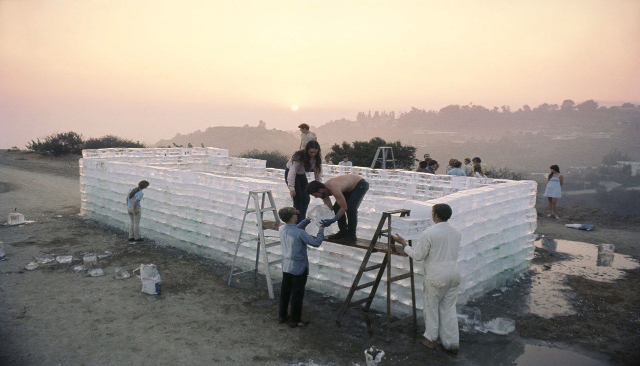 Allan Kaprow, Fluids, 1967, happening