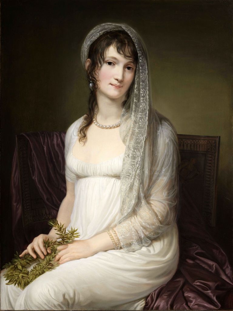 Andrea Appiani, Ritratto di Francesca Lechi, 1803, olio su tela, 97x72 cm