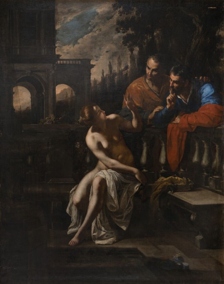 Artemisia Gentileschi, Susanna and the Elders. Courtesy of Sotheby’s