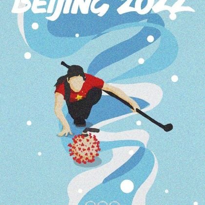 Badiucao, Beijing Olympics Covid