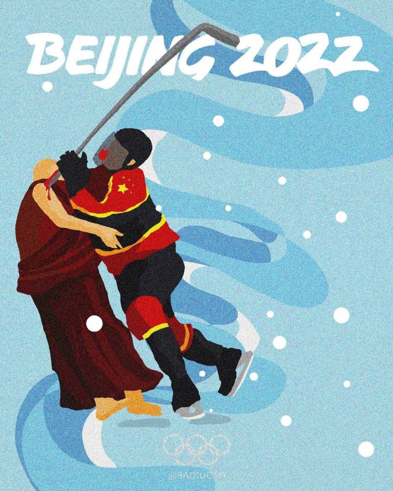 Badiucao, Beijing Olympics Tibet