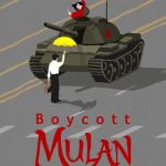 Badiucao, Boycott Mulan Xinijiang Genocide