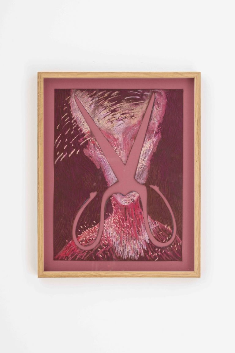 Bea Bonafini, Mute, 2019, pastel on paper