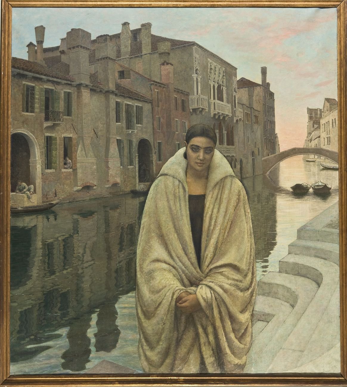 Bortolo Sacchi, La straniera, 1928. Courtesy Museo Biblioteca Archivio – Bassano del Grappa