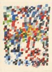 Composition of Quadrangular, Polychrome, Dense Strokes, 1920. Collezione privata, Svizzera
