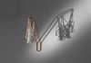 Daniele D’Acquisto, Senza titolo (Bk5), 2020, ferro verniciato a polvere, rete in cotone, dimensioni variabili. Courtesy l’artista & Gagliardi e Domke. Photo Enzo Isaia