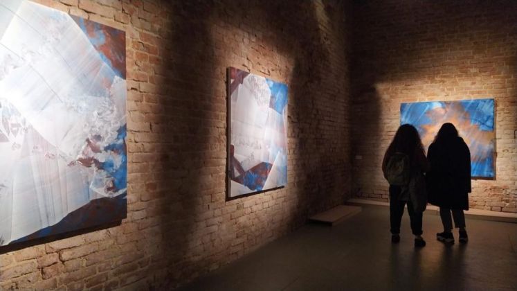 Del silenzio e della trasparenza, installation view at Palazzo Pubblico, Siena 2021. Photo Martina Liskova