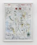 Elisa Montessori, Two Points, 2021, tecnica mista su carta, 116x145 cm (con cornice). Courtesy l'artista & Monitor, Roma Lisbona Pereto. Photo credit Giorgio Benni