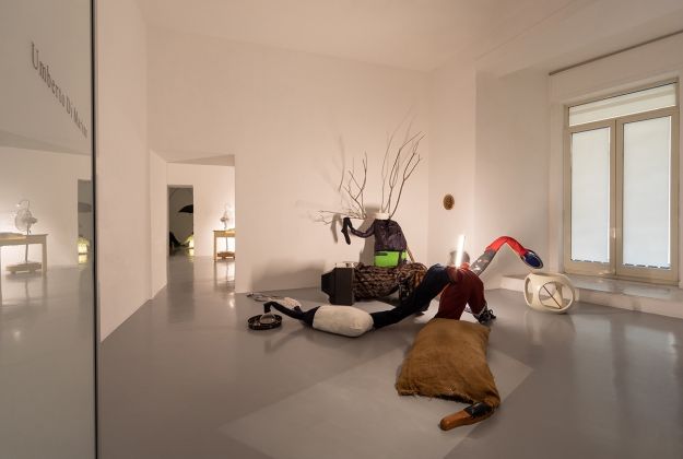 Eugenio Tibaldi. Balera. Exhibition view at Umberto Di Marino Gallery, Napoli 2021. Photo Danilo Donzelli