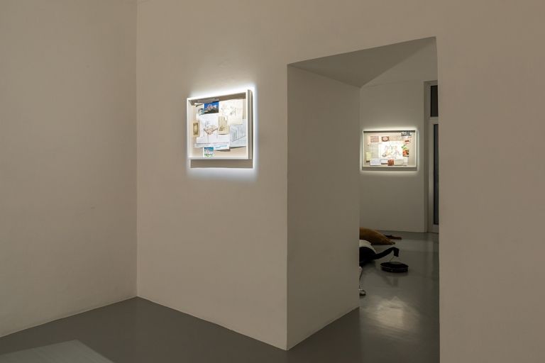 Eugenio Tibaldi. Balera. Exhibition view at Umberto Di Marino Gallery, Napoli 2021. Photo Danilo Donzelli