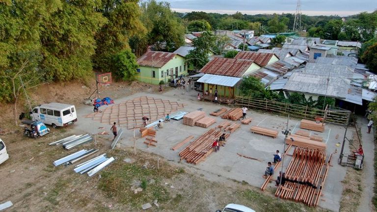 Framework Collaborative (GK Enchanted Farm Community, Sudarshan Khadka, Alexander Eriksson Furunes), Padiglione delleFilippine, Biennale di Architettura 2021. Photo Don Patrick Claudio