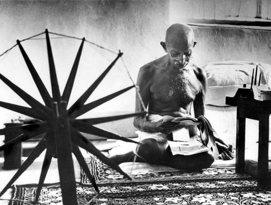 Gandhi, Pune, 1946. © Images by Margaret Bourke-White. 1946 The Picture Collection Inc. All rights reserved