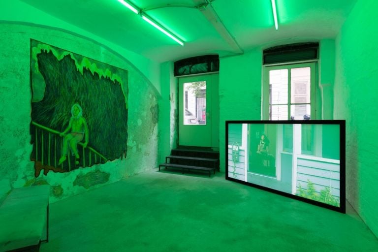 Giuliana Rosso & Rory Pilgrim. Installation View at Pina, Vienna 2021