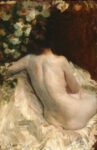 Giuseppe De Nittis, Nudo di schiena, 1879 80, olio su tavola, 41,5x26,5 cm